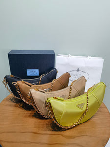 Demi Lune Re Nylon Bag