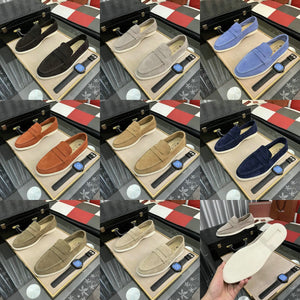 Suede Loafers