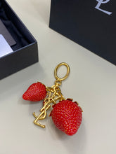 Load image into Gallery viewer, Strawberry Bag Charm/Keychain
