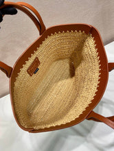 Load image into Gallery viewer, Raffia Tote
