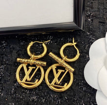Load image into Gallery viewer, Logo Earrings
