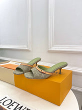 Load image into Gallery viewer, Denim Mules
