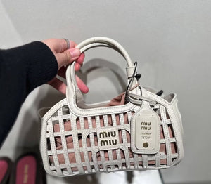 Leather Basket