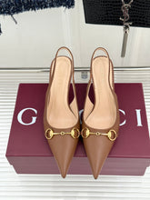 Load image into Gallery viewer, Horsebit Slingbacks
