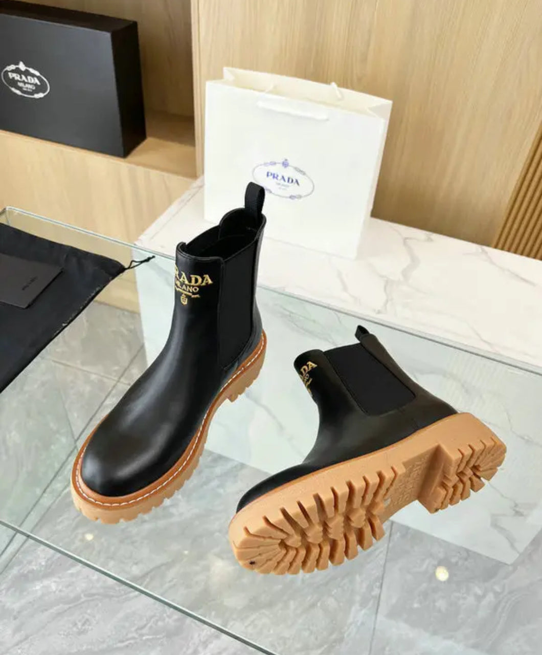 Leather Boots