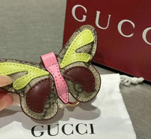 Load image into Gallery viewer, GG Butterfly Bag Charm/Keychain
