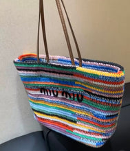 Load image into Gallery viewer, Woven Fabric Tote
