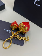 Load image into Gallery viewer, Strawberry Bag Charm/Keychain
