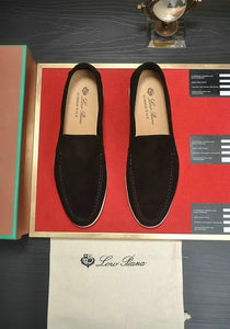 Suede Loafers