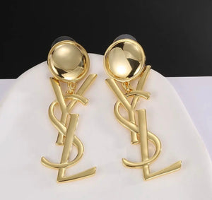 Logo Earrings