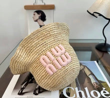 Load image into Gallery viewer, Raffia Bucket Hat

