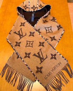 Cashmere Hood Scarf