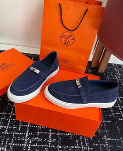 Suede Loafers