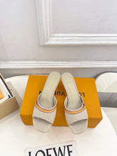 Load image into Gallery viewer, Denim Mules
