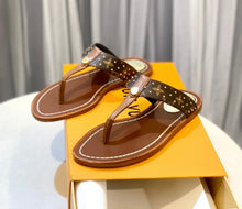 Load image into Gallery viewer, Monogram Sandals
