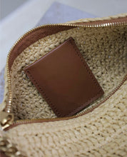 Load image into Gallery viewer, Cassandre Raffia Tube Bag
