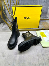 Load image into Gallery viewer, FF Leather Boots
