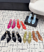 Load image into Gallery viewer, Satin Mules
