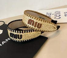 Load image into Gallery viewer, Raffia Headband
