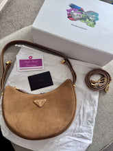 Load image into Gallery viewer, Arque Suede Shoulder Bag
