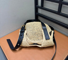 Load image into Gallery viewer, Raffia Shopper
