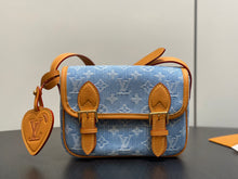 Load image into Gallery viewer, Denim Satchel
