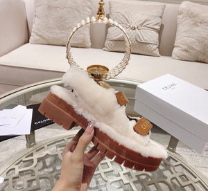 Shearling Sandals