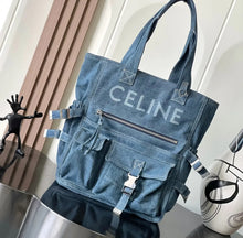Load image into Gallery viewer, Denim Tote
