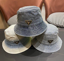 Load image into Gallery viewer, Denim Bucket Hat
