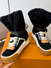 Load image into Gallery viewer, Fur Trainer Boots

