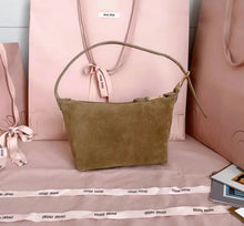 Load image into Gallery viewer, Suede Pouch Bag

