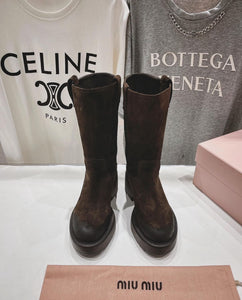 Suede Boots