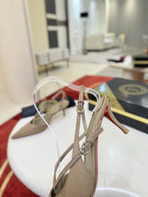 Load image into Gallery viewer, Leather Slingbacks
