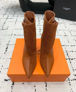 Leather Suede Boots