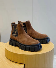 Load image into Gallery viewer, FF Suede Boots
