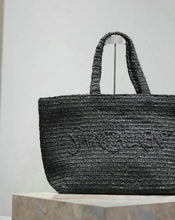 Load image into Gallery viewer, Raffia Tote
