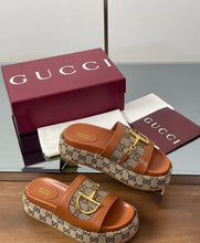Load image into Gallery viewer, Leather Slides
