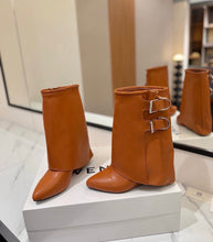 Load image into Gallery viewer, Shark Ankle Boots
