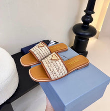 Load image into Gallery viewer, Leather Slides
