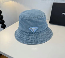 Load image into Gallery viewer, Denim Bucket Hat
