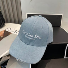 Load image into Gallery viewer, Denim Logo Cap

