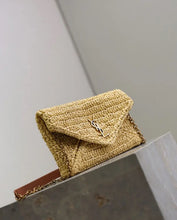 Load image into Gallery viewer, Cassandre Raffia Bag
