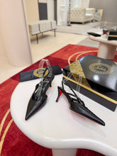 Load image into Gallery viewer, Leather Slingbacks
