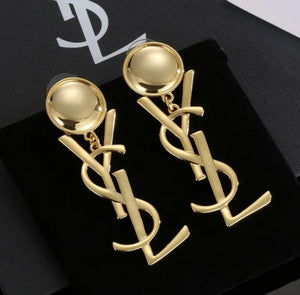 Logo Earrings