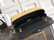 Load image into Gallery viewer, Raffia Classic Flap
