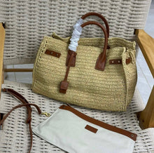 Load image into Gallery viewer, Raffia Sac De Jour
