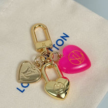 Load image into Gallery viewer, Heart Bag Charm/Keychain

