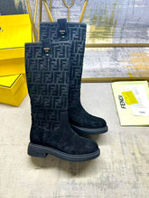 Load image into Gallery viewer, FF Suede Boots
