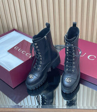 Load image into Gallery viewer, GG Leather Boots
