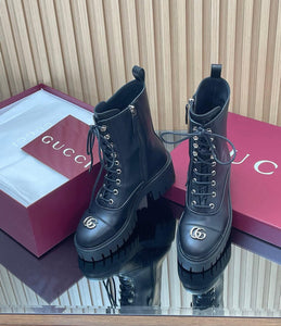 GG Leather Boots